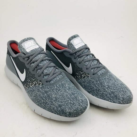 Nike Flex Contact Running Shoes Cool Gray/University Gray Mens Sz 8.5 908983-011 - Picture 4 of 11